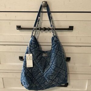 BRAND NEW WITH TAGS Urban Expressions dark denim Katina bag